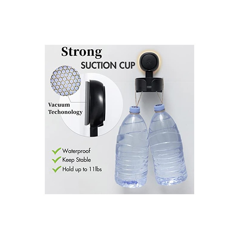 Suction Cup Wine Glass Holder for Shower & Bath -