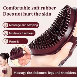 Beauty Salon Professional Custom Meridian Brush, Capricorn Meridian Massage Brush, Total Body Relaxation and Essential Oil Massage Comb (2PCS, Blue)