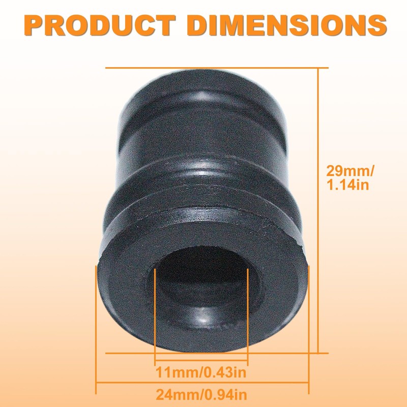 HAISHINE 4 Set AV Annular Buffer Plug Cap for STIHL