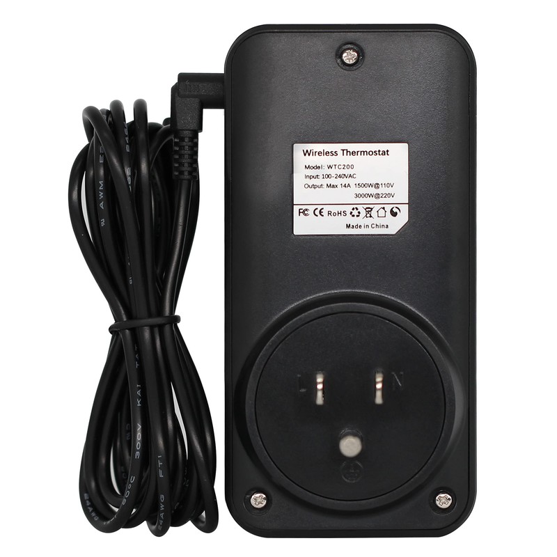 DIGITEN WTC200 Thermostat Temperature Controller, Reptile Temperature Controller, Greenhouse Thermostat,