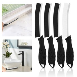 4PCS Crevice Cleaning Brush & Grout Brush Set – Efficient Multipurpose Cleaning Tools for Bathroom, Shower, Kitchen, Window Tracks & More