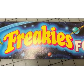Freakies Brand Cereal Vintage rare Ralston "Freakies Cereal" Collectible Bumper Stickers - 1987 MINT