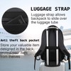 KASIBON Laptop Backpack with USB Charging&Headphone Port,Anti-Theft with Breathable Padded