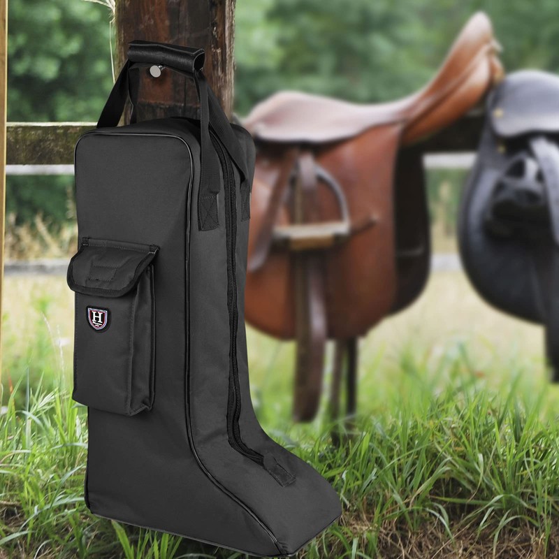 Harrison Howard Tall Boot Carry Bag Protect Rider Boots for