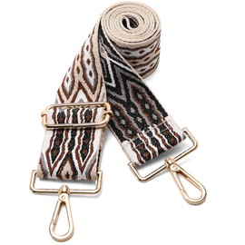 Purse Straps Replacement Crossbody - Bag Shoulder Strap for Handbags, Wide Crossbody Straps for Guitar Purses Totes Boho