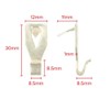 10 x PLASTERBOARD PICTURE HOOKS - HOLDS UP TO 7KG