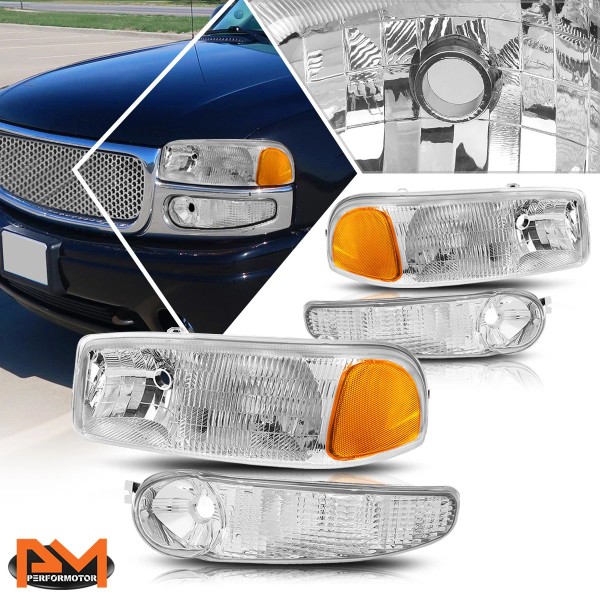 PM Performotor For 01-07 GMC Sierra/Yukon Denali Headlight/Lamp