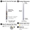 Furora LIGHTING Red LED Taper Candles, Window Candles, Candle Lights,