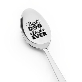 Nana Mommy Pawpaw Coffee Spoon Gifts for Women Dad Mom Grandma Mothers Fathers Day Birthday Gifts for Grandmother Mama Father (Dog D)
