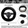 Taozoey Steering Wheel Cover, Pack of 3, Winter Steering Wheel