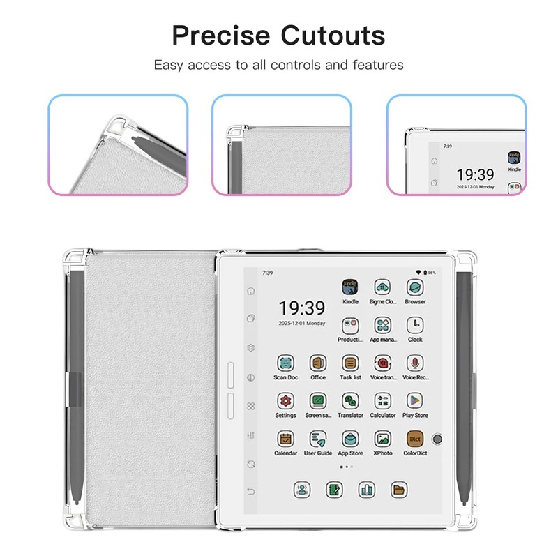 Case Cover for BIGME B751C S Tablet 7 inch, Transparent