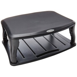 Targus Universal Monitor Stand for Monitors up to 77 Pounds, with Slide-Out Tray and Adjustable Height (PA235U)