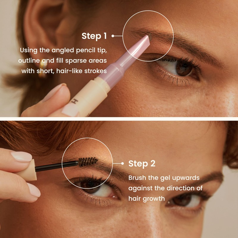 JOAH Brow Down To Me Dual Brow Pencil and Gel,