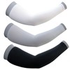 Summer UV Protection Cooling Arm Sleeves 3-Color Gray 10ea