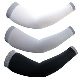 Summer UV Protection Cooling Arm Sleeves 3-Color Gray 10ea