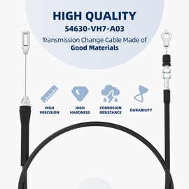 Ximoon 54630-VH7-A03 Drive Control Cable Suitable for Honda Lawn Mower HRX217HXA HRX217HYA HRX217HMA HRX217HZA, Replace 54630-VH7-A02 54630-VH7-A04 Change Cable for Honda Mower Parts