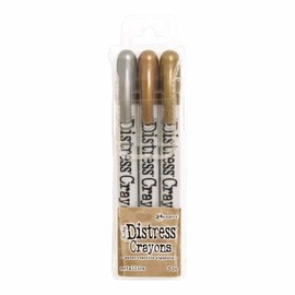 Ranger Metallics Tim Holtz Distress - Juego de crayones