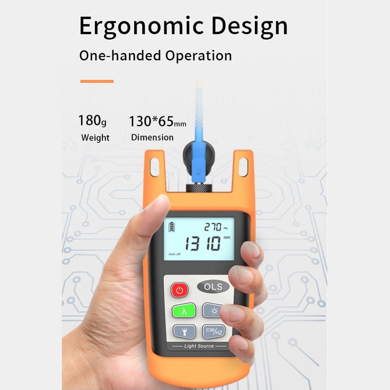 Fiber Optic Light Source 1310nm 1490nm 1550nm Handheld Optical Light