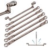 DISEN Upgraded Double Jointed Extra Long Flex Head Ratchet Wrench