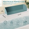 Heebabeys Bathtub Splash Guard Play Shelf Area -Silicone Tub Water
