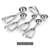 Stainless Steel Ice Cream Spoon Cookie Dessert Food Scoop Scooper