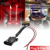 DYSO Fit 2015-24 Polaris RZR Tail Light Power Plug Quick