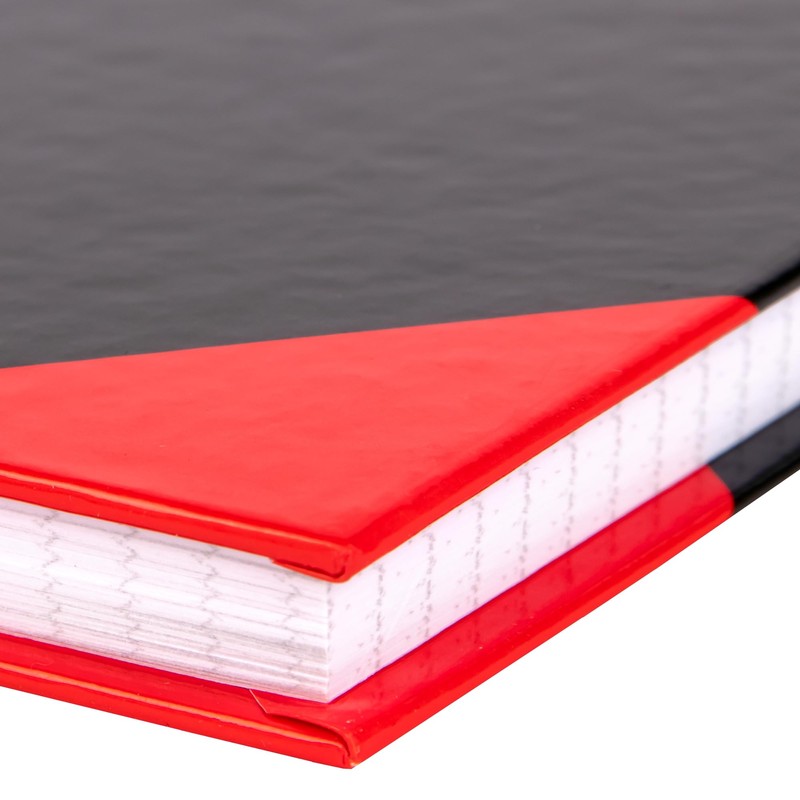 Idena 90368 Notebook A7, Pack of 6, Squared Notebook with