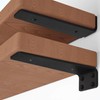 Floating Shelf Bracket 12 Inch of 4 Pack Heavy Duty