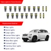 Gy-Adc 19pcs Grand Cherokee Interior LED Lights Kit Package Super