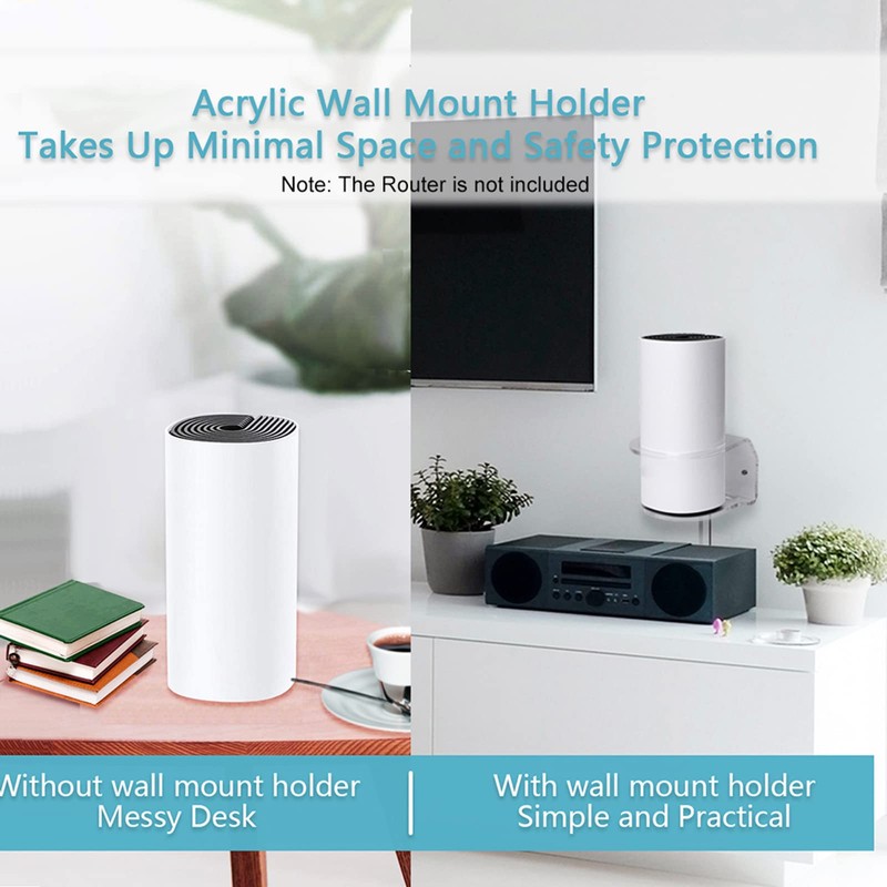 Deco M4 Mesh WiFi Wall Mount, Compatible with Deco M4