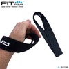 Fit Four F4T Triangle Weightlifting Strap, Reversible Grip, Black and