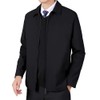 netero Easy Jacket, Men's Business Blouson, Solid, Outerwear, Work, Casual,