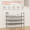 LANTEFUL 3 Tier Shoe Rack for Closet, Shoe Organizer with