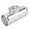 2.5in Blow Off Valve Flange Aluminum Alloy Silver Rustproof Universal
