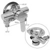 Laroal Modern Wall Mounted Shower Faucet Shower Taps Bar With