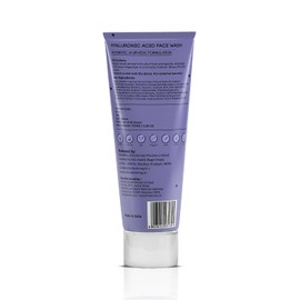 Wit and Whimsy Hyaluronic Acid Facial Cleanser with Mulberry Extract helps cleansing pores, promotes brightness and hydration of the skin For Women, Girls -3.38 Oz