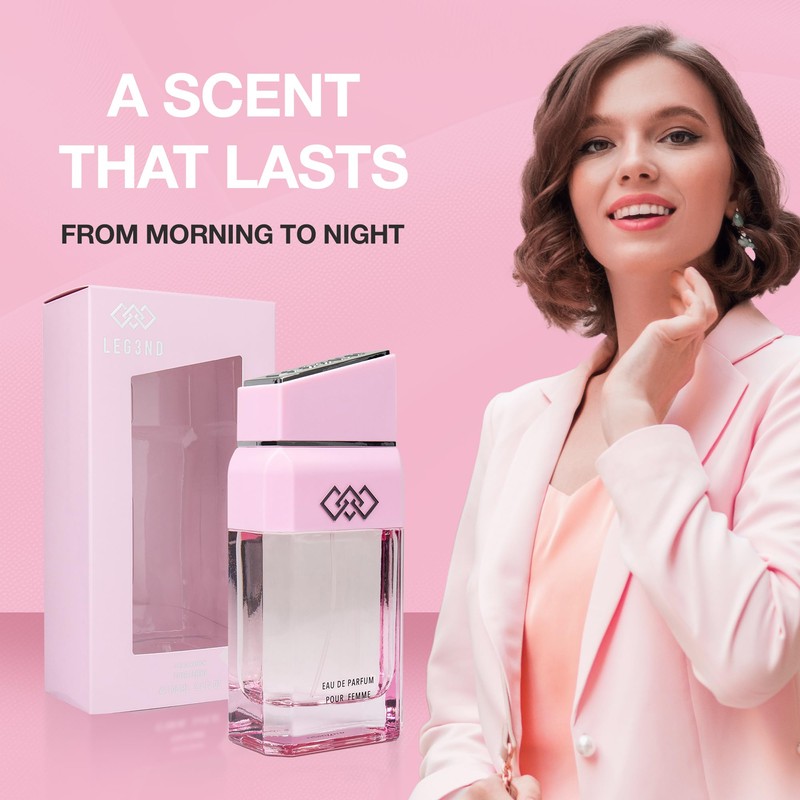 LEG3ND Ladies EDP Spray for Women - Long-Lasting Luxury Fragrance