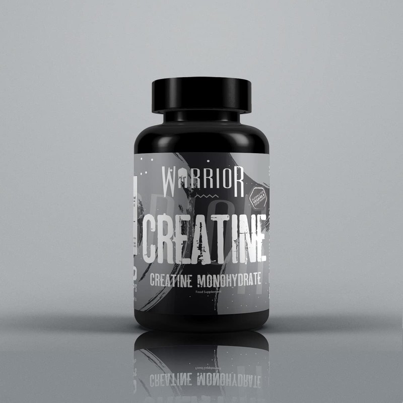 Warrior Creatine Monohydrate Tablets – 3000mg Per Serving – Supplement