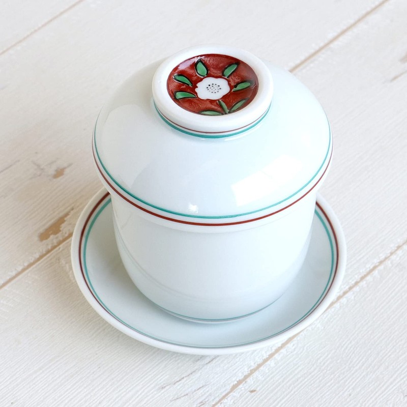 Chawan Mushi Dish, Set of 2, Tableware, Arita Ware, Nishikanai