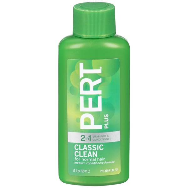 Pert Plus, Happy Medium 2 in 1 Shampoo Plus Conditioner - 1.7 oz, 3 Pack