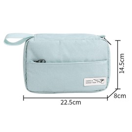FAVORTALK Toilet Bags for Women Hanging Toiletry Bag Small Washbag Womens Travel Wash Bag Separation Men Dopp Kit Bag Gym Shaving Organiser Bag with 3 Compartments - XSB12411