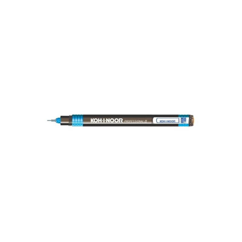 KOH-I-NOOR Professional II Felt-Tip Pen – Coloured Sign Pens (Blue)