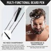 Noerrors Microblading Beard Pencil Filler 0.1mm Fine Auto-rotate Beard Filling