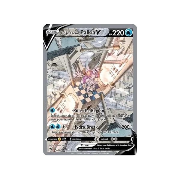 Origin Forme Palkia V - 167/189 - Full Art Ultra