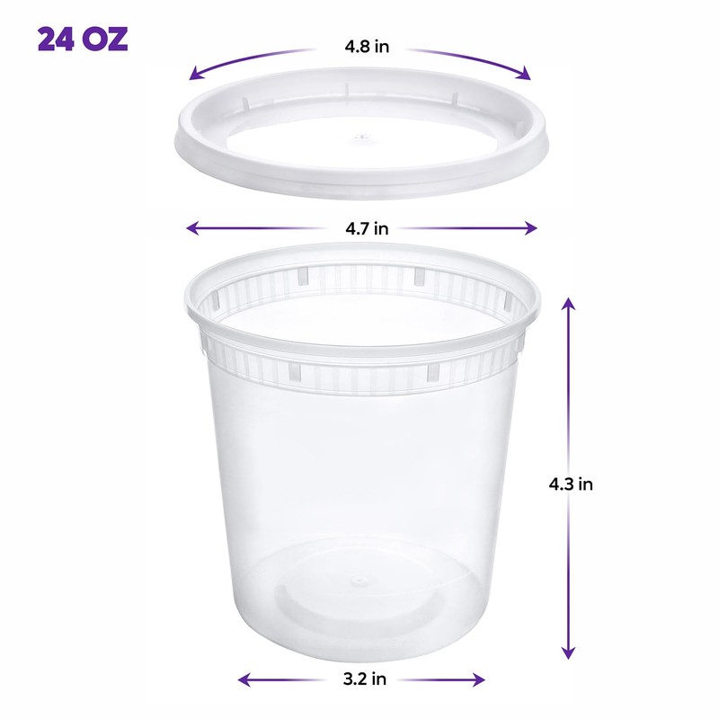 Pantry Value Pantry Value [24 oz. - 24 Count Plastic