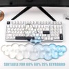 Ergonomic Gel Cloud Keyboard and Mouse Wrist Rest Set –
