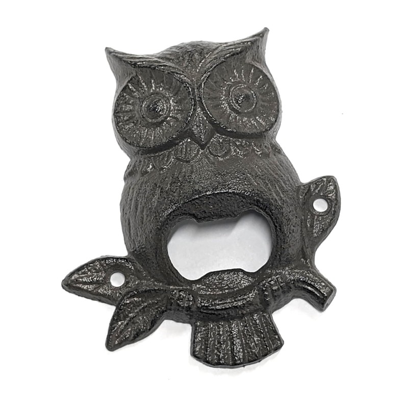 Owl Bottle Opener, 12.5 x 10.5 cm, 260g - Quirky