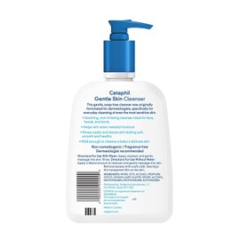Cetaphil Gentle Cleanser for All Skin Types,  (pack of 2, 16oz)