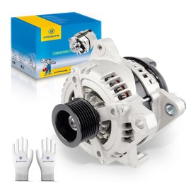 Ezexpreze 11034N Alternator Compatible with Toyota Camry 04-06, Highlander 04-07, Solara 04-08 & Scion tC 05-10, L4 2.4L, 12V 100Amp Clockwise 7-Groove Pulley, OE# 104210-3880, 27060-0H100