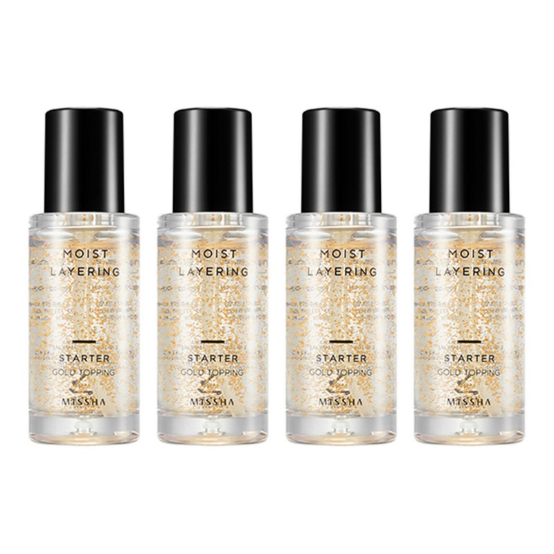 Partner_Reference Missha Moist Layering Starter Makeup Base 30ml Gold Topping